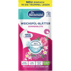 Листки-кондиціонер для прання Dr. Beckmann Sommerblüte, 28 циклів 